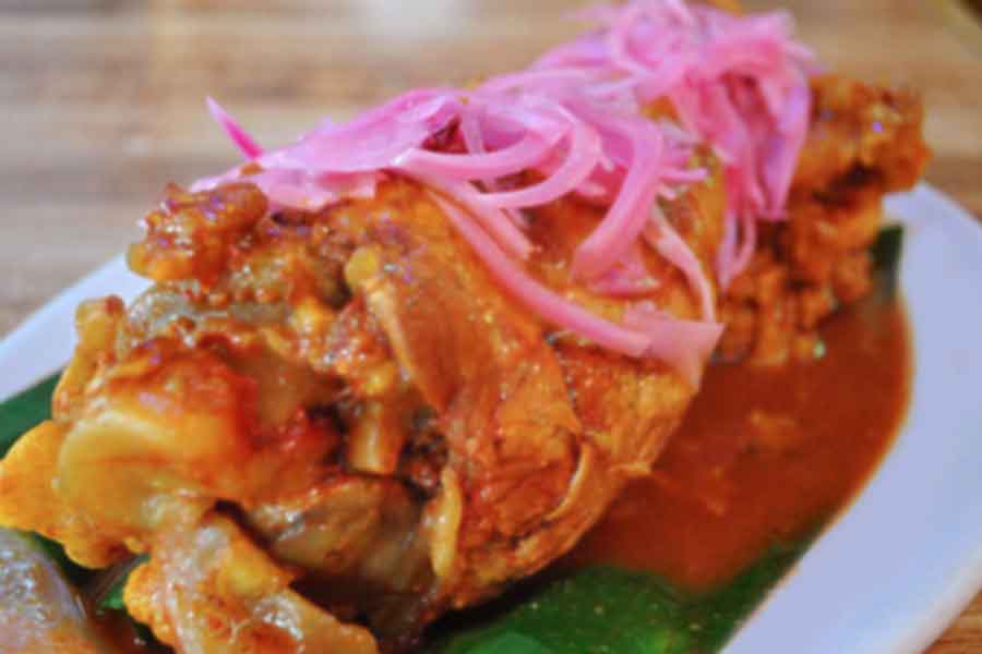Chamorro a la Pibil